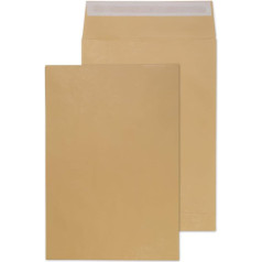 Blake Purely Packaging C3 450 x 324 x 30 mm 140 gsm Gusset Pocket Peel & Seal Envelopes (G55501) Manilla - Pack of 125