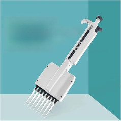 Dropper Pipettes, Multi-Channel Pipette, Chemical Laboratory Equipment, Digital, Adjustable, Micropipette, Laboratory, 8 Channels, Pipette, 12 Channels for Home Use, Science (12 Channels 0.5-10