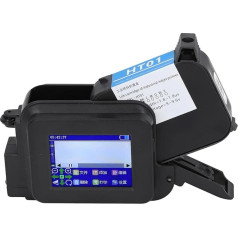 SEAFRONT Handheld Ink Beam Printer Portable HD Touch Screen with Smart 4 Core Cup Labels Printer for Wood Clothing Paper Cardboard Glass (EU Plug)