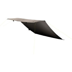 Tatonka Tarp, waterproof tarp made of cotton blend fabric with excellent UV stability, eyelets and tear-off loops - protects against sun, wind and rain