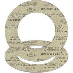 Gas KET24 Gasket AFM 34 en 1514 IBC DN 350; PN 16 444X356X2 (Pack of 10)