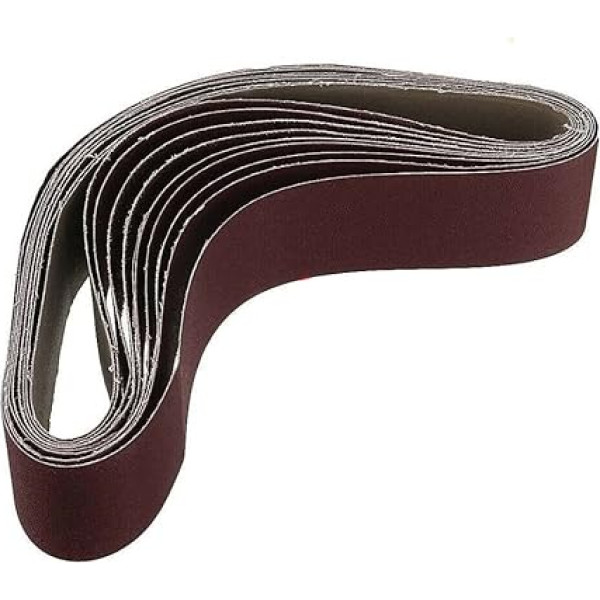 Carbid Schleifgurte, 100 stücke Schleifen Gürtel 680 * 40mm Aluminiumoxid Metall Holz Produkte(120#)