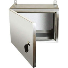 RS PRO Stainless Steel Wall Housing IP69K, H x W x D 400 mm x 300 mm x 200 mm
