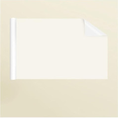 Electrostatic Whiteboard Wallpaper Electrostatic Adsorption Removable Wall Protection Film for Home, Business, School (0.45 x 5 m)