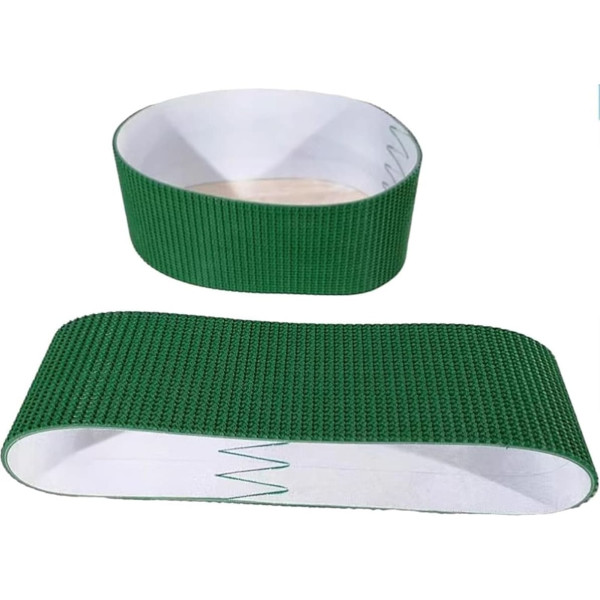 PVC-Förderband – Grüne Materialhandhabung für Verpackungs- und Produktionslinie – Ersatz-Trommelzufuhrband (28 x 110 cm)