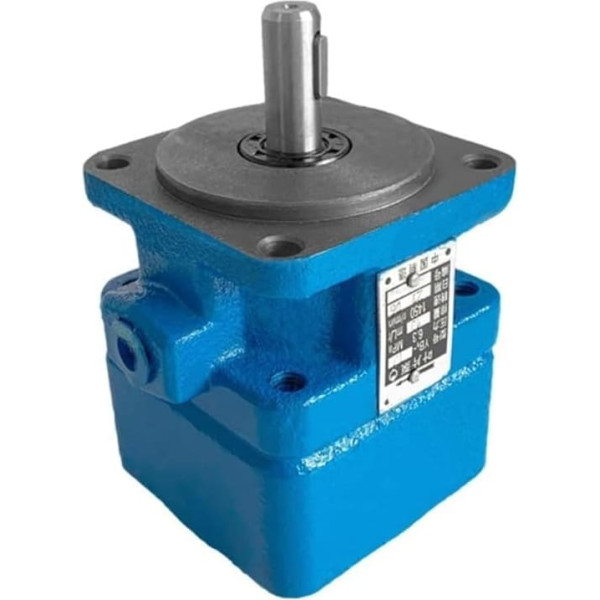 KIRANDY Gear Pump Vane Pump Quantitative Single Stage Hydraulic Pump Yb1-10-6 12 50 100 4 2.5 6.3 High Pressure Oil Pump (Size : YB1-80)