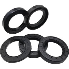 NBR Gasket 75mm x 108mm x 10mm Black TC Skeleton Oil Seal (Pack of 10)
