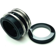 CHULKJFX MG12-90/G60 MG12-90 Mechanische Dichtungen Ersetzen zu MG12 Elastomer Balg Dichtung G60 Sitz for Wasser Pumpe SIC/SIC/VIT