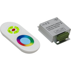 70-817# Led rgb sloksnes kontrolieris ar tālvadības pulti