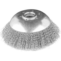 Neo Tools Stiepļu birste benzīna kosai 150 x 25,4 mm, mīksta, gofrēta stieple