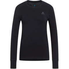 Odlo Sieviešu bl top crew neck l/s merino 260 krekliņš izmērs m melns