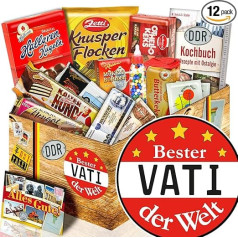 DDR Gift Box Dad - Sweets Box with Products from the GDR