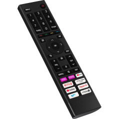 Replacement Remote Control Fits Hisense TV 55A76GQ 55A77GQ 55A78GQ 55A79GQ 55A78GQCH 55A79GQCH 55A79GQNE 55A7GQTUK 55A70GQTUK 55A71GQTUK A72GQ. TUK 55A76GQTUK 55A77GQTUK ERF3D80H