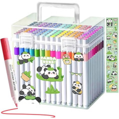 Kinder Malstifte | Langlebiges Malstift-Set Für Kinder,Schmierfeste Acrylstifte Für Schule, Reisen & Erwachsene – Für Mädchen & Kleinkinder