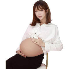 Fake Pregnancy Fake Pregnancy Belly Soft Artificial Silicone Belly for Pregnant Mannequin or Dress Shape, for Film Props TV Series Props Parody Costume