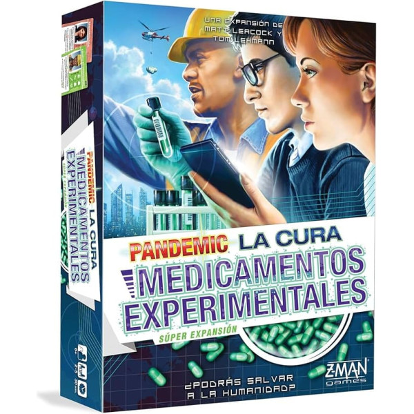 Z-man Games España ZM7151ES Pademic La Cura: Experimental Medicines, Multicoloured, One Size