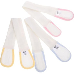 3 Pieces Adjustable Cotton Nappy Straps for Toddlers, Comfortable Wrap Fixation, Lightweight and Portable, for Boys and Girls, Suitable for Cloth Nappies