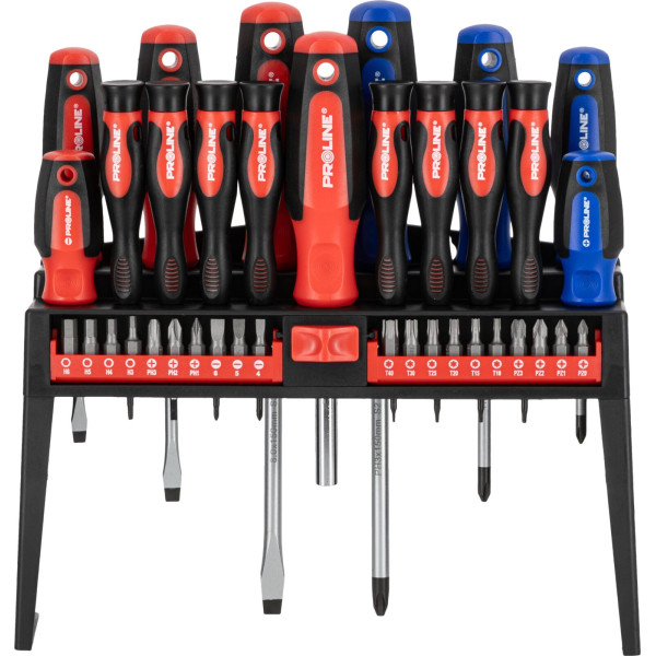 37 skrūvgriežu komplekts, soft-touch, s2, magnēts, statīvs,