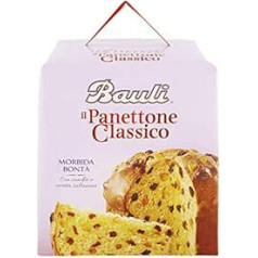 Bauli La Tradizione - Classic Handmade Christmas Sweet Panettone with Traditional Ingredients and Excellent Made in Italy Quality (Classic Panettone, 1000 g)