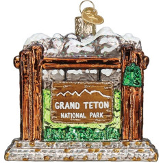 Old World Christmas Grand Teton National Park Glass Christmas Tree Ornaments