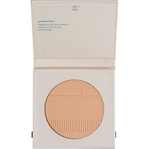 KORRES Natural Finish Face Powder Medium 02, Silky Delicate Compact Powder for a Flawless, Natural Complexion, No Mask Effect, Vegan, 8 g