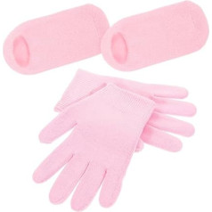 ERINGOGO Gel Socks and Moisturising Gloves Overnight Spa Care for Dry Hands and Cracked Feet Moisturising Treatment with Gel for Intensive Foot Care