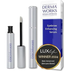 AUGENBRAUEN SERUM WACHSTUM – Augenbrauenwachtstum Serum – Brauenwachstum -Brow Booster for Rapid Brow Growth – Eyebrow Growth in 60 Tagen - für Männer und Frauen – von DERMAWORKS