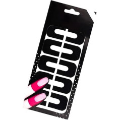 20 Blätter/Packnägel Polierende Beschützer Nägel Polnische Schalen Offs Aufkleber Klebeband Für Nägel Kunstmalerei