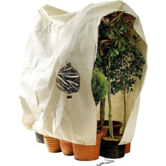 Bio Green Premium Window Jumbo Pot Plant Bag, 200 x 240 cm, Frost Protection & Winter Protection, Protective Cover for Pot Plants + Viewing Window, Plant Protection