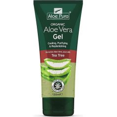ALOE PURA Aloe Vera Gel & Tea Tree 200ml (PACK OF 3)