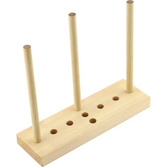 LUTER Ribbon Bow Maker, Wooden Bow Maker Craft Tool for Ribbon Wreaths, Gift Sheets, Corsages, Party Decorations