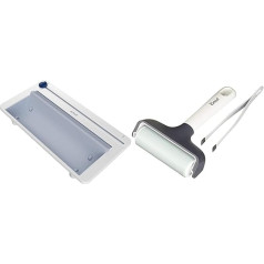 Cricut 2009039, Silver, Roll Holder for Explore 3 and Maker 3 & Unknown Applicator and Remover Set, 0, One Size