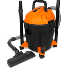 WEN VC4710 10-Amp 5-Gallon Portable HEPA Wet/Dry Shop Vacuum and Blower with 0.3-Micron Filter, Trousers, and Accessories