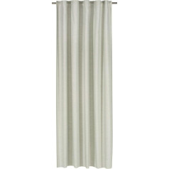 Elbersdrucke Opaque Curtain with Concealed Loops Clay 03 Mint 255 x 140 cm Curtain for the Living Room Bedroom Kitchen Hallway Children's Room 200756