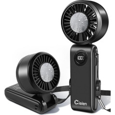 2025 Handheld Fan T50 with Cooling Plate (Black)