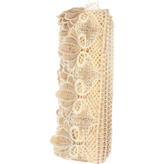 SHINEOFI Spitzenbesatz Zum Nähen Bänder Für Basteln Besatz Für Vorhänge Vintage-trim Zum Dekorieren Spitzenband Für Kissen Und Geschenke