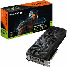 Grafiskā karte geforce rtx 5070 ti windforce sff 16g 256bit gddr7 3dp