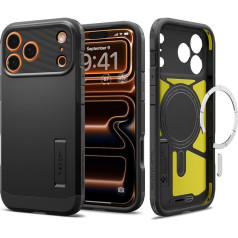 Spigen Tough Armor T MagSafe aizsargvāciņš iPhone 17 Pro - melns