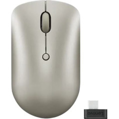 Pele 540 usb-c bezvadu kompaktā pele smilšu krāsā