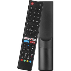 Replacement Remote Control for Changhong ChiQ Saba Smart TV GCBLTV02ADBBT