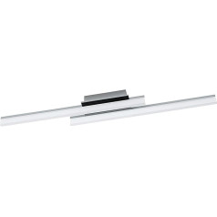 EGLO LAPELA Wall/Ceiling Light Aluminium 20 W Chrome