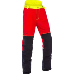 Beginner 2.0 Cut Protection Trousers, Cut Protection Class 1 (20 m/s), Anthracite-Orange or Red-Yellow