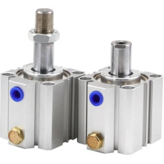 1 Stück STA20mm-B Zylinder, einfachwirkender Zylinder, Federpresse, STA20x5/10/15/20/25/30/35/40/45/50-BS (Hub 35 mm)