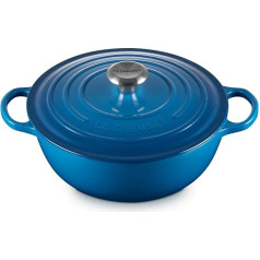 Le Creuset Signature La Marmite Cast Iron Casserole Dish with Lid Diameter 26 cm Round Suitable for All Hobs and Inductions Volume: 4.1 Litres., 26 cm