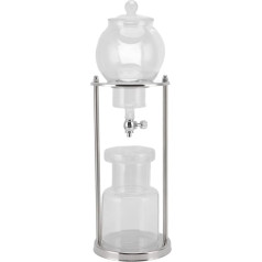 600 ml Cold Brew Drip Tower, Ice Drip Coffee Machine Portable Cold Brew Coffee Machine Cold Brew Dripper Coffee Machine DIY Ice Coffee Brew Tower