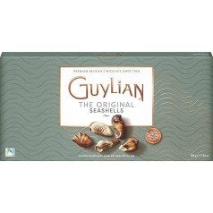 Guylian Seafood Chocolates 500 g - Original Premium Belgian Chocolates with Nut Nougat Filling and Marbling of Dark, Milk and White Chocolate (1 x 500 g)