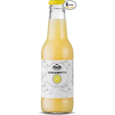 Moretti® Bergamot Juice, 100% Pure from Calabria, Sugar-Free, No Preservatives, The Natural Remedy for Healthy Digestion, Balanced Cholesterol, 1 Bottle of 200 ml