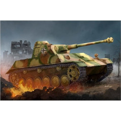 Hobbyboss 80151 1/35 Pz.Kpfw. III/IV on Unit Chassis Model Kit, Multi-Coloured