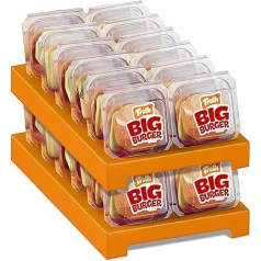 24 x Trolli XXL Burger Fruit Gum, 50 g = 1200 g, MHD: 3/21