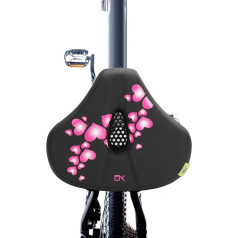 Sattelbezug zum Radfahren, Fahrradsitzkissen - Komfort-Fahrradsitzbezug | Fahrradsitz, atmungsaktiv, extra gepolstert, weich, für Mountain, Rennrad, E-